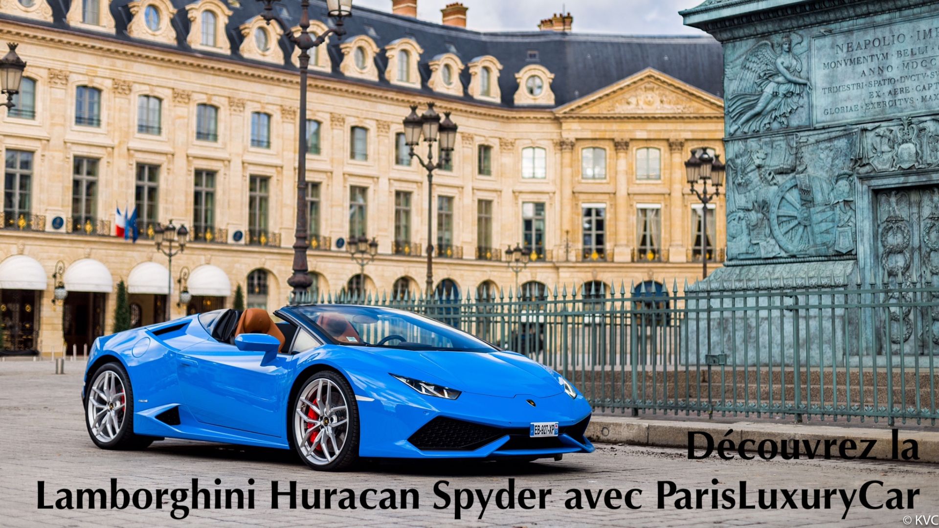 Luxury Car Rental Paris IUCN Water