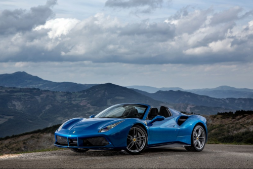 RENT FERRARI 488 SPIDER