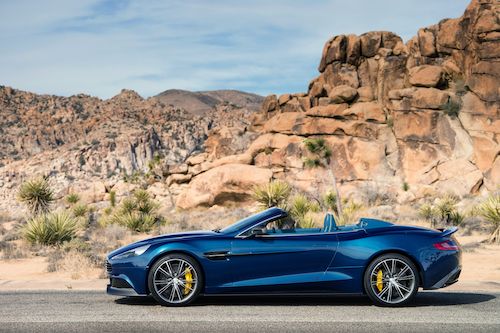 HIRE AN ASTON MARTIN VANQUISH VOLANTE 