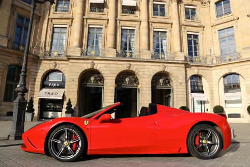 LOUER FERRARI 458 SPECIALE APERTA